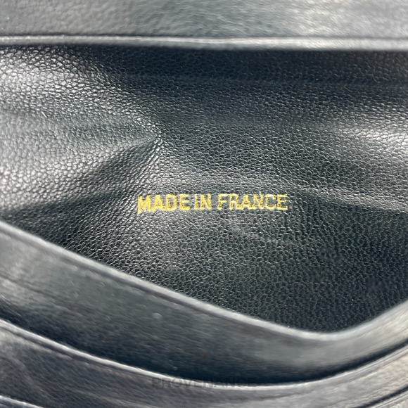 🔴 Chanel 6CC Bifold Wallet - Black Quilted Calfskin - Picture 8 of 8